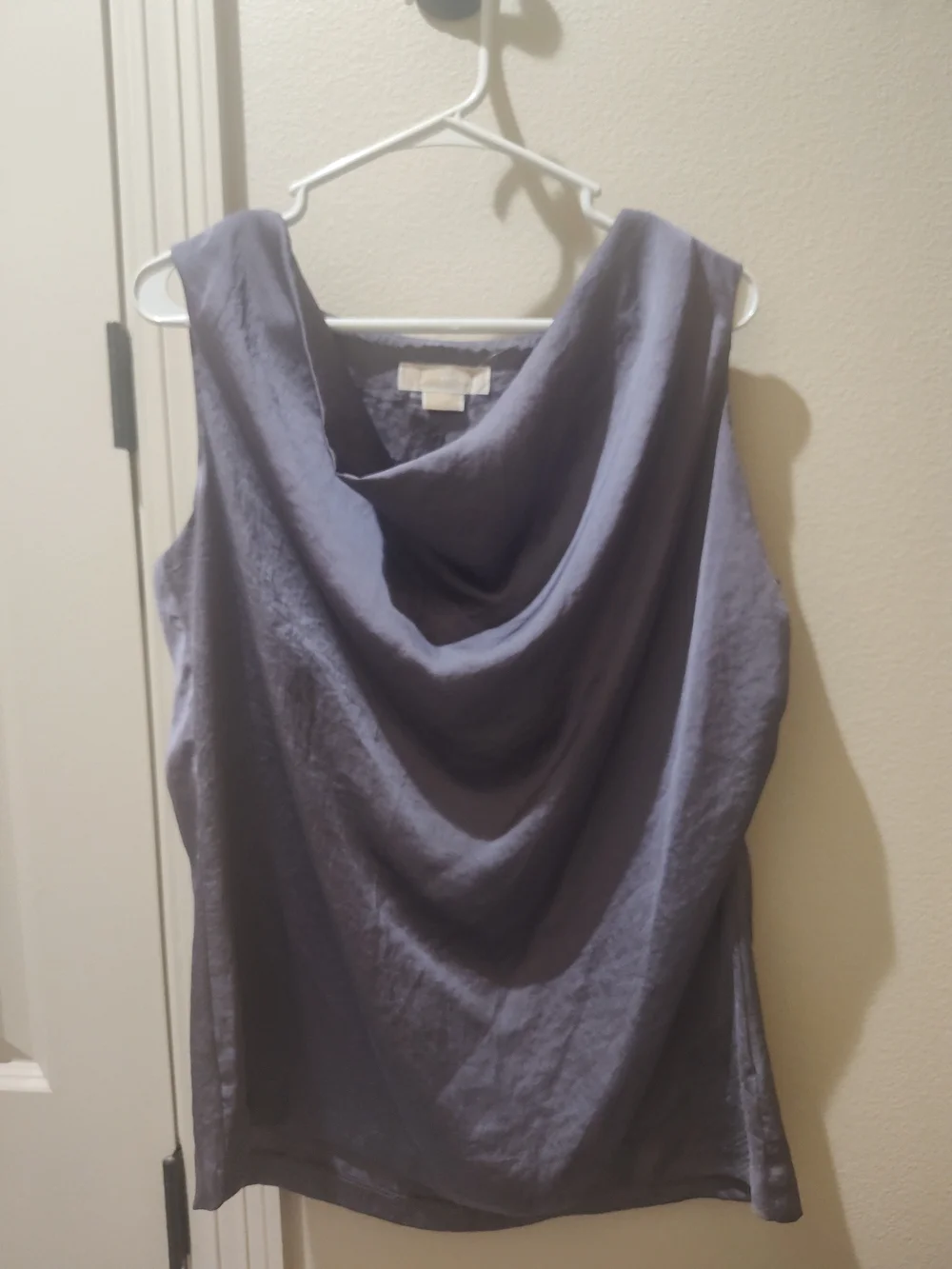 NWT Michael Kors Sleeveless Blouse — Lavender Size L